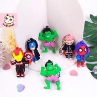 ราคา GANTUNGAN พวงกุญแจน่ารัก / พวงกุญแจ / พวงกุญแจยางซูเปอร์ฮีโร่ (26240369676)