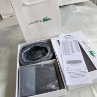 ราคา Set เข็มขัดหนัง Lacoste อุปกรณ์ครบ (29263162769)