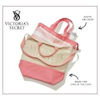 ราคา Victoria's Secret 2018 Beach Cooler Tote 2 in 1 Insulated Picnic Lunch Bag สินค้าพร้อมส่งจ้า (1948152207)