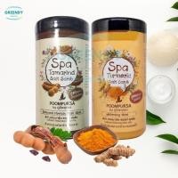 ราคา ภูมิพฤกษา เกลือสปา ขัดผิว สมุนไพรขัดผิว ขมิ้น / มะขาม Spa Salt Scrub ปริมาณ 600 กรัม (13409076552)