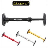ราคา Litepro ลําแสงขยายล้อจักรยาน ก้านยืดไสลด์ ล้อง่าย เข้ากันได้กับ Brompton, 3sixty 412 จักรยานพับอะไหล่จักรยาน (42767014577)