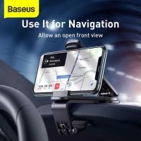ราคา ▣ Baseus Phone Iphone 11 Pro XS Max Xr 6S Dashboard Universal Clip Car Mount Holder Stand For X (42503039981)