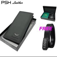 ราคา กระเป๋าสตางค์หนังใบยาวสําหรับผู้ชาย / กระเป๋าสตางค์หนัง *BS1668 LONG (43763809319)
