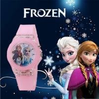 ราคา นาฬิกาข้อมมือเด็กผู้หญิง ลายเจ้าหญิง Sofia ElsaMy Melody มีไฟกระพริบ (20795710738)