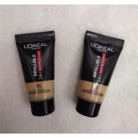 ราคา L'oreal Paris Infallible 24h Matte Cover ลอรีอัล ปารีส อินฟอลลิเบิล 24เอช แมทช์ คัฟเวอร์ 5 ml. เฉด 95,123 แท้ (13999665423)