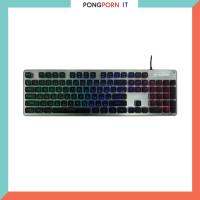 ราคา NUBWO NK-32 FORTUNE USB Gaming Keyboard (Silver Black) (17502703471)