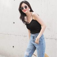 ราคา เสื้อสายเดี่ยวไหมพรมผ้าร่อง มือ1 (29625752972)