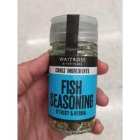 ราคา Waitrose Fish Seasoning 42g.ซอสผงปรุงรสสำหรับปลา 42 กรัม (28869031772)