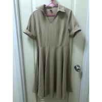 ราคา เดรสยาวเรียบสีน้ำตาลอ่อน (5964600987)