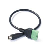 ราคา 8pin Mini DIN สกรู Terminal อะแดปเตอร์ DIY Mini DIN S-Video 8pin ชาย 5 พินสกรู Terminal Pluggable ประเภทบล็อกสาย (26389553798)