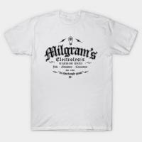 ราคา เสื้อยืด Vintage Milgram's electrolysis centre T-Shirt แท้ Cotton 100% สินค้ามาใหม่ หนาๆ (42466413939)