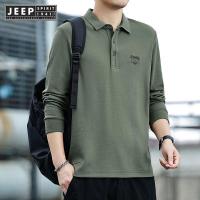 ราคา เสื้อยืดแขนยาวผู้ชาย JEEP SPIRIT 1941 สำหรับฤดูใบไม้ร่วง สไตล์เสื้อโปโล (41664785214)