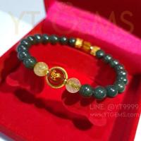 ราคา หินมงคล ปีระกา (ไก่) หยกแท้ ไหมทอง คาร์เนเลี่ยน (หินแท้) YTG-11820 (23843280116)