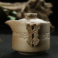 ราคา [ชุดน้ําชาประหยัดสุดๆ]สโตนแวร์กาน้ําชาชามชาโคลนหินเก่าหม้อเดียวที่ทําด้วยมือบริสุทธิ์ดินสีม่วงเครื่องปั้นดินเผาหม้อคลัทช์ย้อนยุคโบราณด่วนถ้วยชาชุด ฉัน (26135721763)