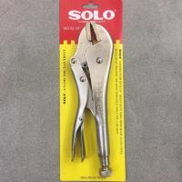 ราคา ของใช้สำหรับช่าง คีมล็อค ปากตรง คีมล็อค SOLO ขนาด 10" ของแท้100% (22542651763)