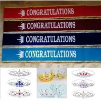 ราคา *พร้อมส่ง* มงกุฏ+สายสะพาย Congratulations ผ้ากำมะหยี่ งานปัจฉิม รับปริญญา สายสะพายปัจฉิม มงกุฎปัจฉิม ของเด็กและผู้ใหญ่ (24314875053)