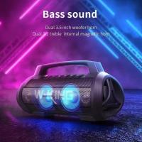 ราคา ลำโพงบลูทูธ W-king D10 กำลังขับ 70W เบสแน่น เสียงกระหึ่ม กันน้ำ Portable Speaker (25166154024)