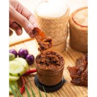 ราคา แจ่วบองปลาร้าสับ (140กรัม)มี 3 รสชาติ ดิบ สุก แมงดา (18679438512)