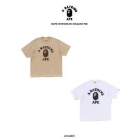 ราคา ♞,♘,♙BAPE College Monogram College Relaxed Fit Tee JHG (43305126864)