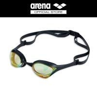 ราคา ARENA แว่นตาว่ายน้ำ แว่นตาดำน้ำสำหรับแข่งขัน ARENA TOP RACING GOGGLE | Cobra ultra mirror swipe (AASVR01) (16241437491)