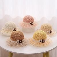 ราคา หมวกสานเด็ก หมวกสานสําหรับเด็กชายและเด็กหญิงเที่ยวทะเล แฟชั่นสไตล์เกาหลี (43714534196)