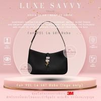 ราคา Logo small set x1 no spare ฟิล์มกันรอย สติ๊กเกอร์กันรอย อย่างดีที่สุดจาก 3M สำหรับ YSL LE 5 A7 hobo bag (25135496181)