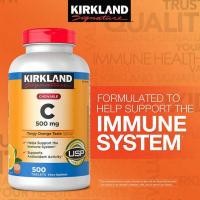 ราคา Kirkland Vitamin C Chewable 500mg 500 เม็ด (11086450266)