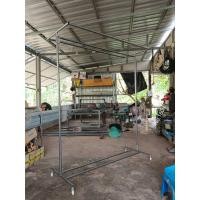 ราคา ราวแขวนผ้าเหล็กแป๊บขนาด6หุน สูง1.80เมตร ยาว1.50เมตร กว้าง60ซ.ม มีล้อ (26662736701)