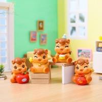 ราคา KOWEN ตุ๊กตาม้า Zodiac สร้างสรรค์ Kawaii, ตุ๊กตาเรซิ่นลายเส้นการ์ตูนขนาดเล็กสำหรับตกแต่งโต๊ะและตรุษจีน (26091049575)