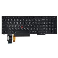 ราคา Keyboard คีย์บอร์ด สําหรับ for Lenovo ThinkPad E580 E585 E590 L580 P52 P53 P73 T590 Backlit (18586489952)