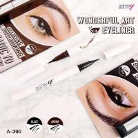 ราคา อายไลเนอร์เมจิก แอชลีย์ วันเดอร์ฟูล อาท อายไลเนอร์ ASHLEY WONDERFUL ART EYELINER #A-390 (20853856877)