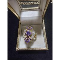 ราคา แหวนทองเหลืองเพชรพลอยสังเคราะห์ งานเก่า (26578285675)