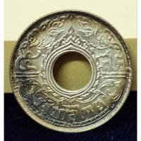 ราคา 5 สตางค์ ลายบัวกนกแข้งสิงห์ 2484 เนื้อเงิน ไม่ผ่านใช้ ผิวเดิมๆสวย หายาก (s57) (22536252071)