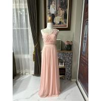 ราคา ชุดราตรียาว(ไซส์ M)สีชมพูโอรส#มือสอง (28417111564)