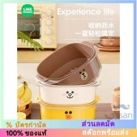 ราคา [LINE FRIENDS]ตะกร้าระบายน้ำในครัว 2 ชั้น[LK] (22701358674)