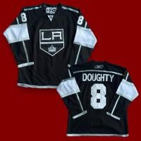 ราคา NHL - REEBOK - LA KING - DREW DOUGHTY #8 เสื้อฮอกกี้ มือสอง (24378581470)