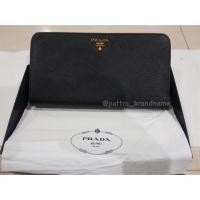 ราคา Prada Portafoglio Saffiano Metal Wallet สี Nero ปี 2017 แต่ซื้อปี 2018 (1879781427)