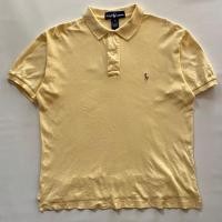 ราคา Polo ralph lauren เสื้อเชิ้ตคอปกแขนสั้นสีเหลืองธรรมดา (25652969033)