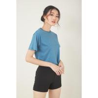 ราคา Yuedpao ยอดขาย No.1 รับประกันไม่ย้วย 2 ปี ผ้านุ่ม เสื้อยืดเปล่า เสื้อยืดสีพื้น เสื้อยืดคอกลม_สีฟ้าน้ำทะเล (6293541377)