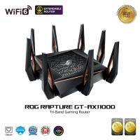 ราคา ASUS ROG Rapture GT-AX11000 Tri-band WiFi 6 (802.11ax) Gaming Router เราเตอร์ (6148877550)