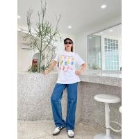 ราคา NOTHING HOUSEเสื้อยืดลายแคร์เเบร feeling today (22853161201)
