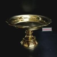 ราคา พานโตก ทองเหลือง (โตกหล่อใหม่) ขอบหยัก พานทองเหลือง (3338864589)