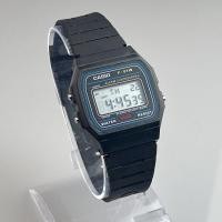 ราคา นาฬิกาคาสิโอ สายยาง F91 ปั๊มตราฝาหลังตรงสาย มีเขียนคาสิโอ ระบบดิจิตอล (24126970907)