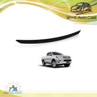 ราคา คิ้วฝากระโปรงหน้า โตโยต้า ไอลัค รีโว้ สี ดำด้าน Hilux Revo SR5 Toyota 2 , 4 ประตู ปี2015-2017 (9716414144)
