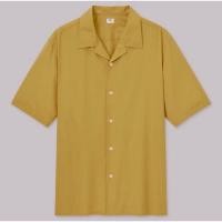 ราคา Uniqlo Size L (เสื้อเชิ้ตผู้ชายแขนสั้น อก 42”) (25268832916)