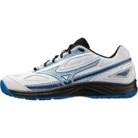 ราคา รองเท้าเทนนิส Mizuno Break Shot 4 OC สีขาว/น้ําเงิน/ดํา 27.5 cm 2E (42009378772)