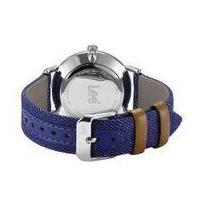 ราคา Lee นาฬิกาข้อมือ ผู้หญิง สไตล์มินิมอล LEF-F152ASV2-1L แบรนด์แท้ USA สายยีนส์พร้อมสายสแตนเลส กันน้ำ ระบบอนาล็อก yr5J (9953765623)