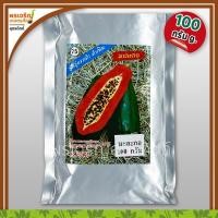 ราคา เมล็ดพันธุ์มะละกอ มะละกอแขกดำ ดำเนิน (100 กรัม) เมล็ดมะละกอ มะละกอแขกดำดำเนิน เมล็ดพันธุ์ผักสวนครัว (10311305910)