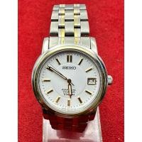 ราคา SEIKO PERPETUAL TITANIUM QUARTZ ตัวเรือนTITANIUM นาฬิกาผู้ชาย มือสองของแท้ (24468820429)