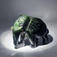 ราคา ช้างหยก ช้างมงคล หยกแท้ หยกพม่า(A8) (4184746222)